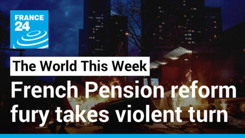 French pension reform fury takes violent turn
