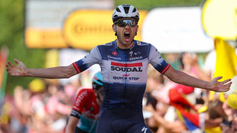 Tour de France : le Danois Kasper Asgreen remporte la 18e étape à Bourg-en-Bresse