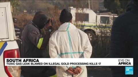 Toxic gas leak kills 17 in South Africa