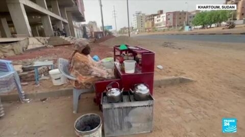 Sudanese trapped in Khartoum still heading to work as fighting rages