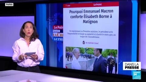 La Première ministre Élisabeth Borne confirmée à Matignon : "Macron maintient Macron"