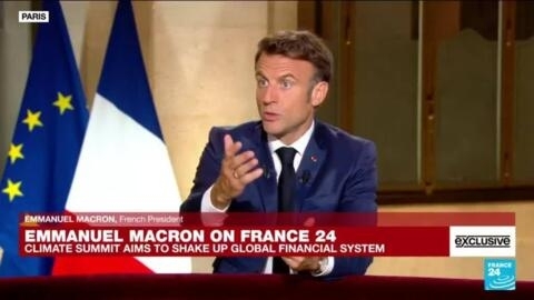 Exclusive: Macron calls for international taxation system in push for climate solidarity