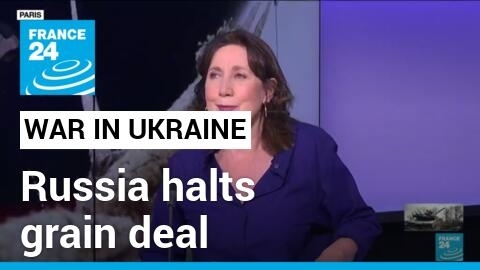 Russia halts grain deal, says no link to bridge attack it blames on Ukraine