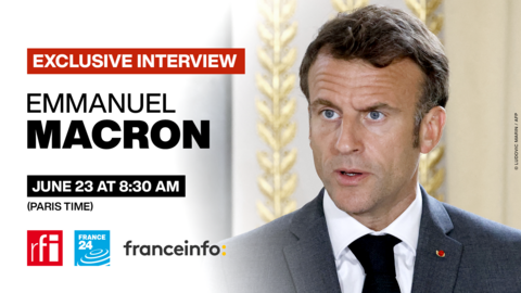 French President Emmanuel Macron to give exclusive interview to FRANCE 24